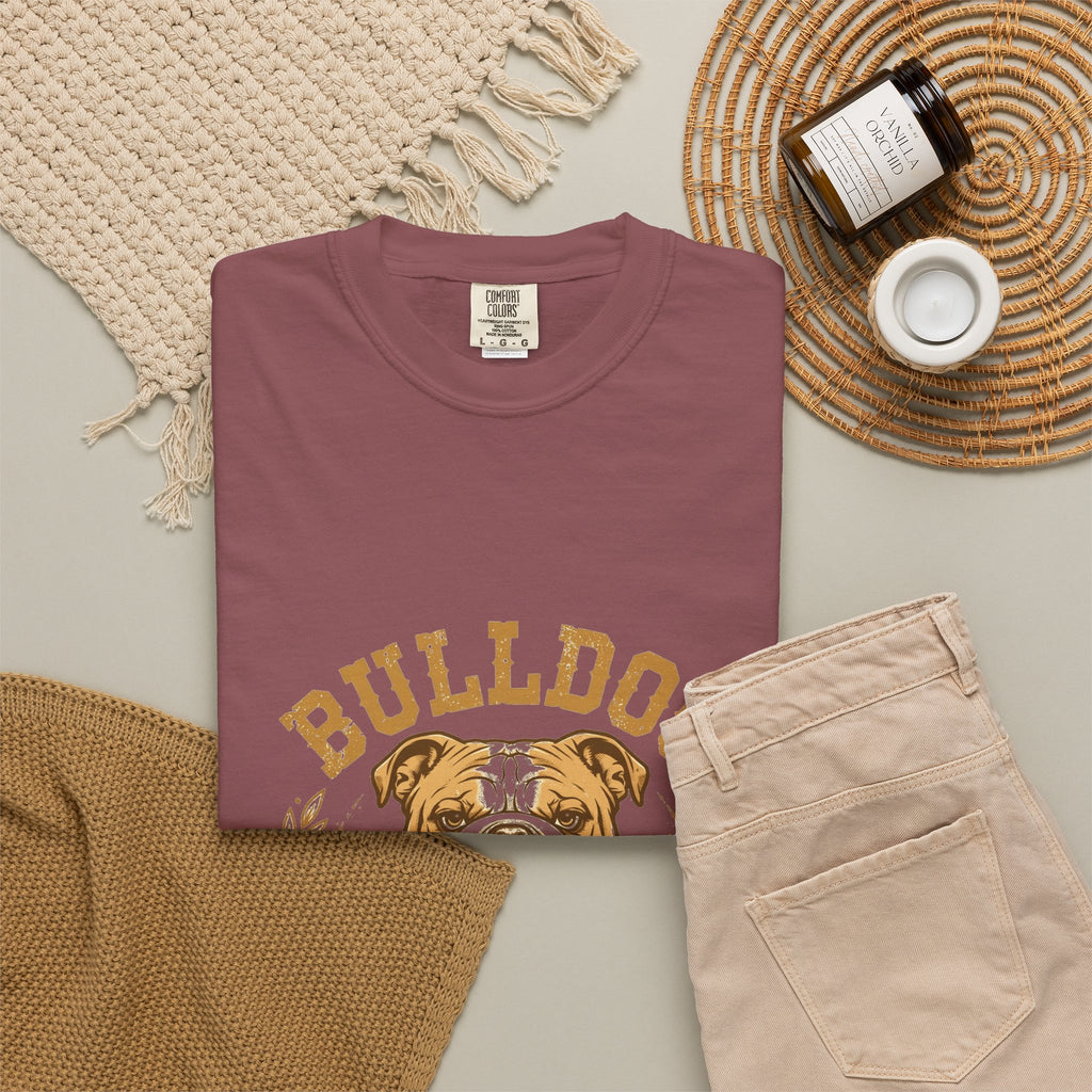 'Wrinkle Royalty Bulldog' Bulldog T-Shirt — alternate view