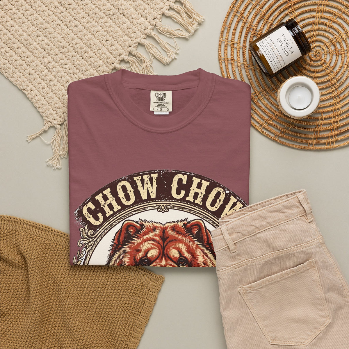 'Lion Heart' Chow Chow T-Shirt — alternate view