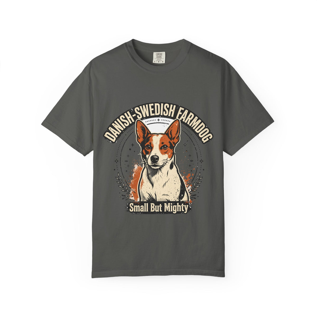 'Farm Dog Famous' Danish-Swedish Farmdog T-Shirt — alternate view