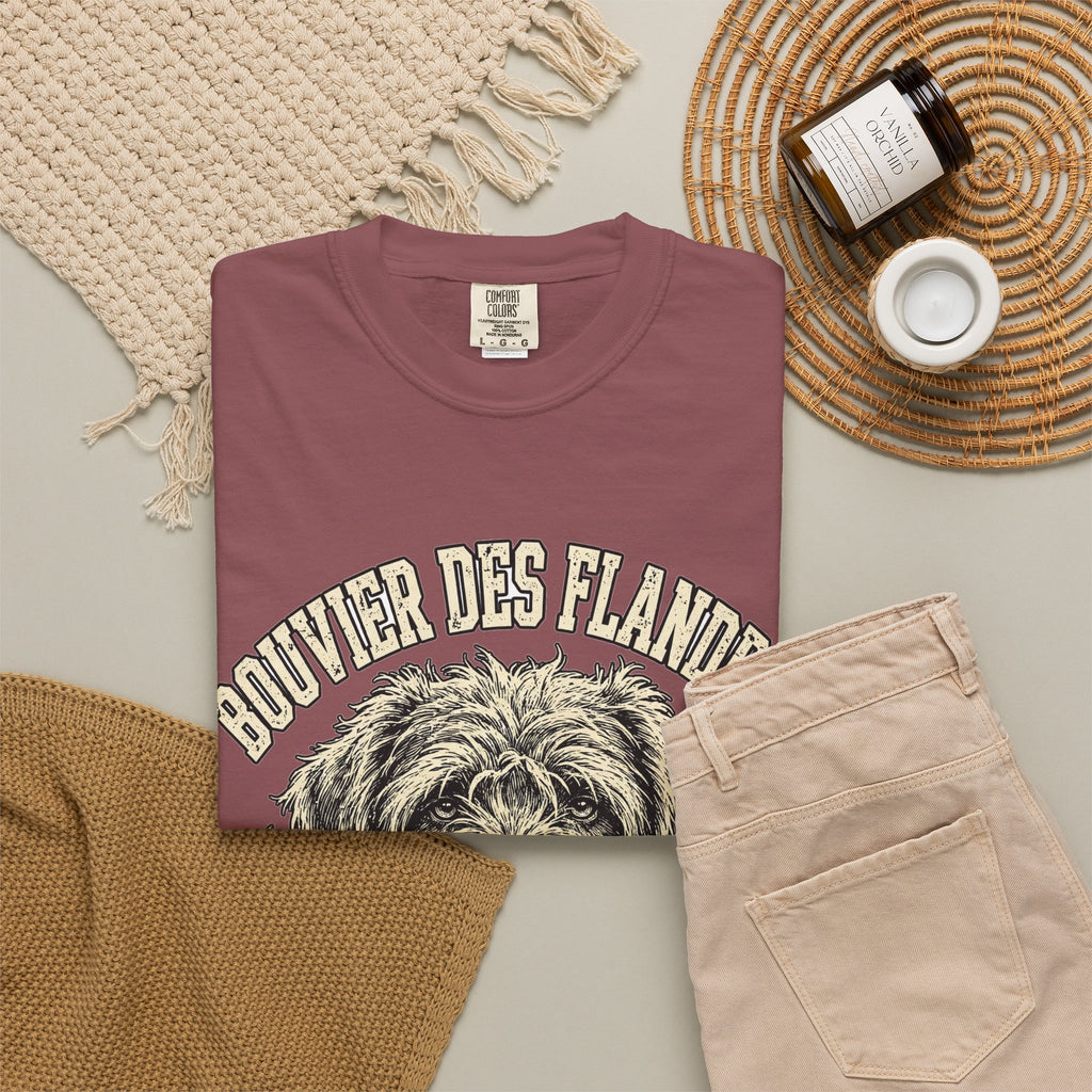 'Flanders Floof' Bouvier des Flandres T-Shirt — alternate view