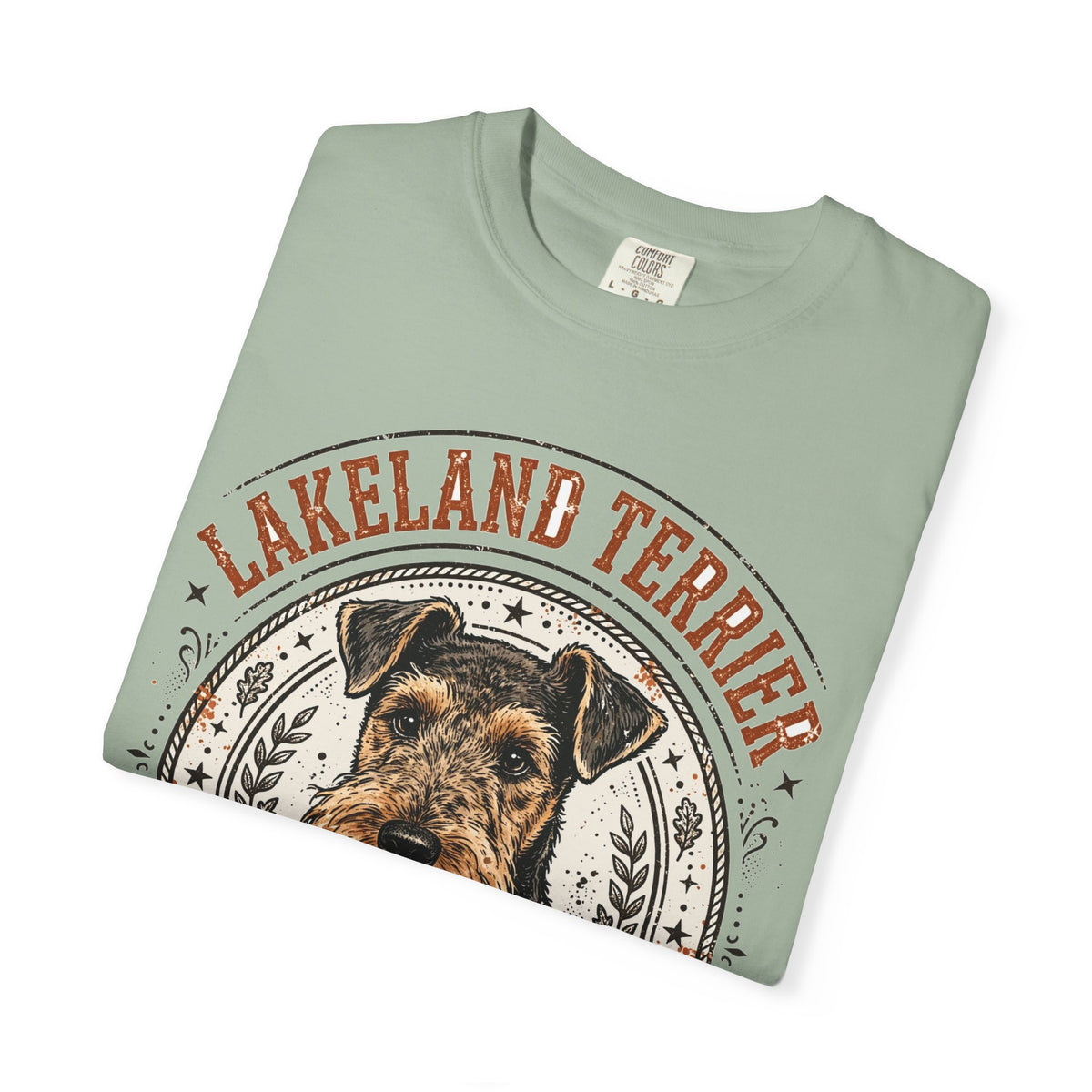 'Lake Effect Chaos' Lakeland Terrier T-Shirt — alternate view