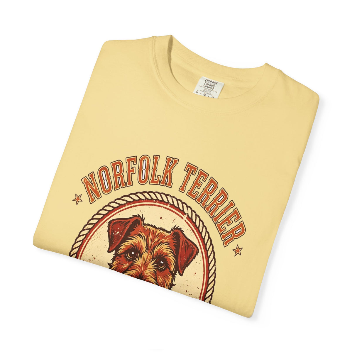 'Little Big Shot' Norfolk Terrier T-Shirt — alternate view