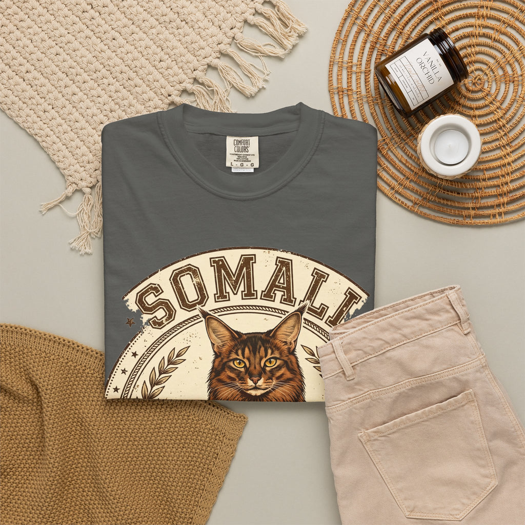'Little Fox' Somali Cat T-Shirt — alternate view