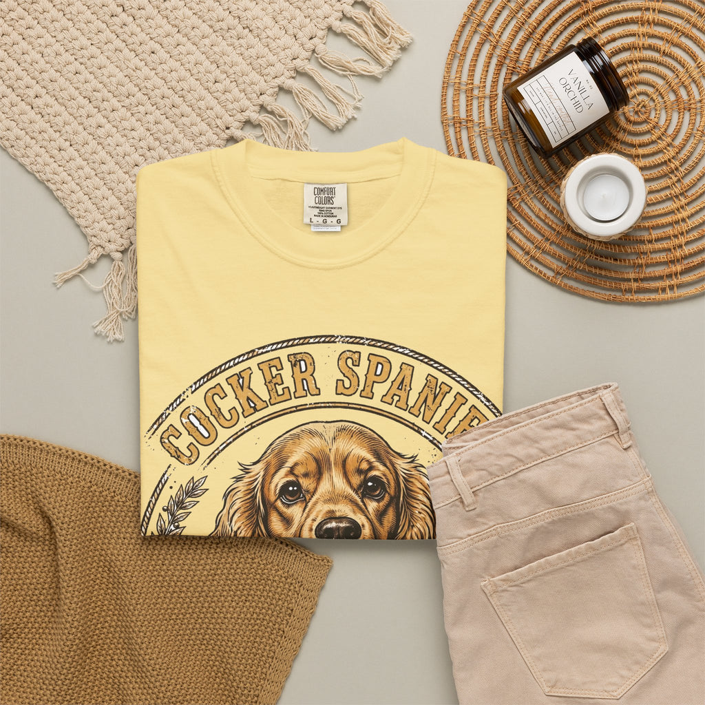 'Cocker Charm' Cocker Spaniel Cocker Charm T-Shirt — alternate view