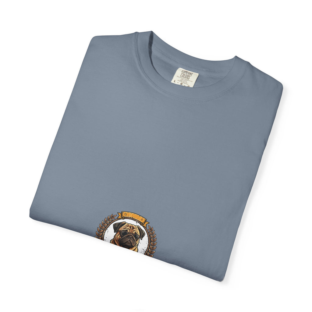 'Pugglee Vintage Dog Graphic' Pug T-Shirt — alternate view