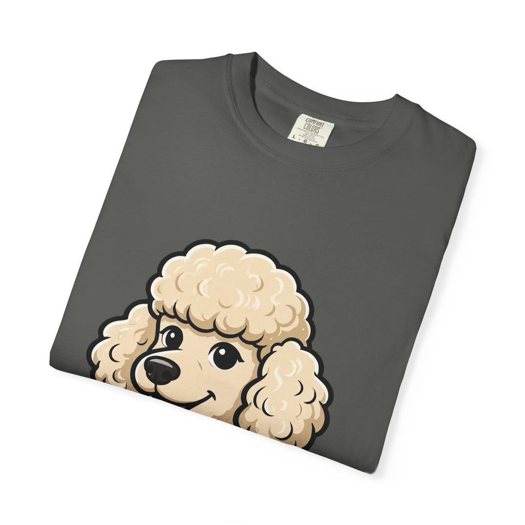 'Mullet Poodle' Poodle T-Shirt — alternate view