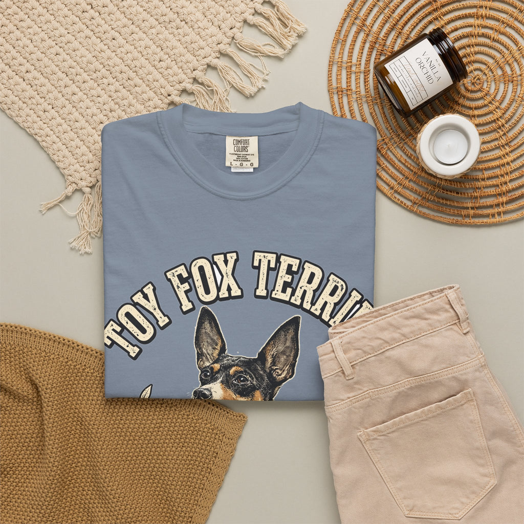 'Toy Tornado' Toy Fox Terrier T-Shirt — alternate view