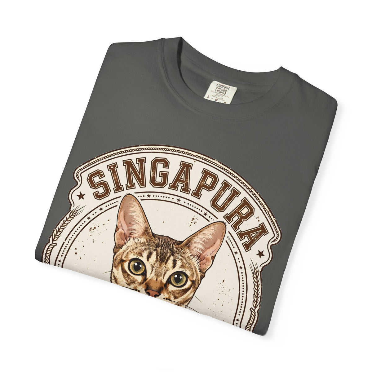 'Itsy Bitsy' Singapura Cat T-Shirt — alternate view