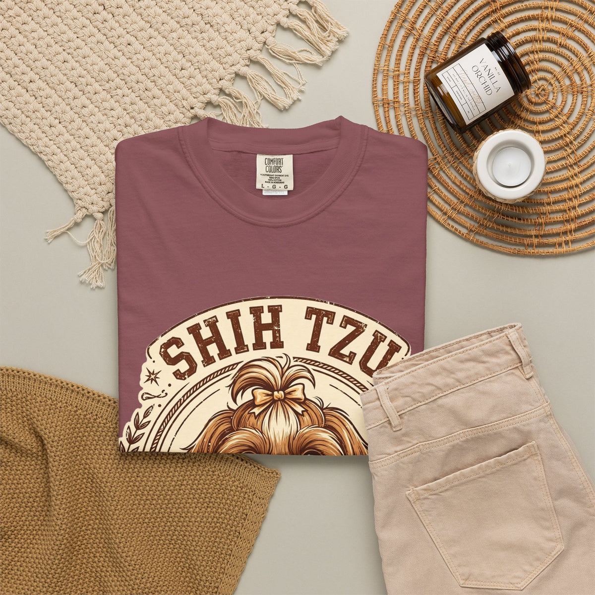 'Lapdog Royalty' Shih Tzu T-Shirt — alternate view