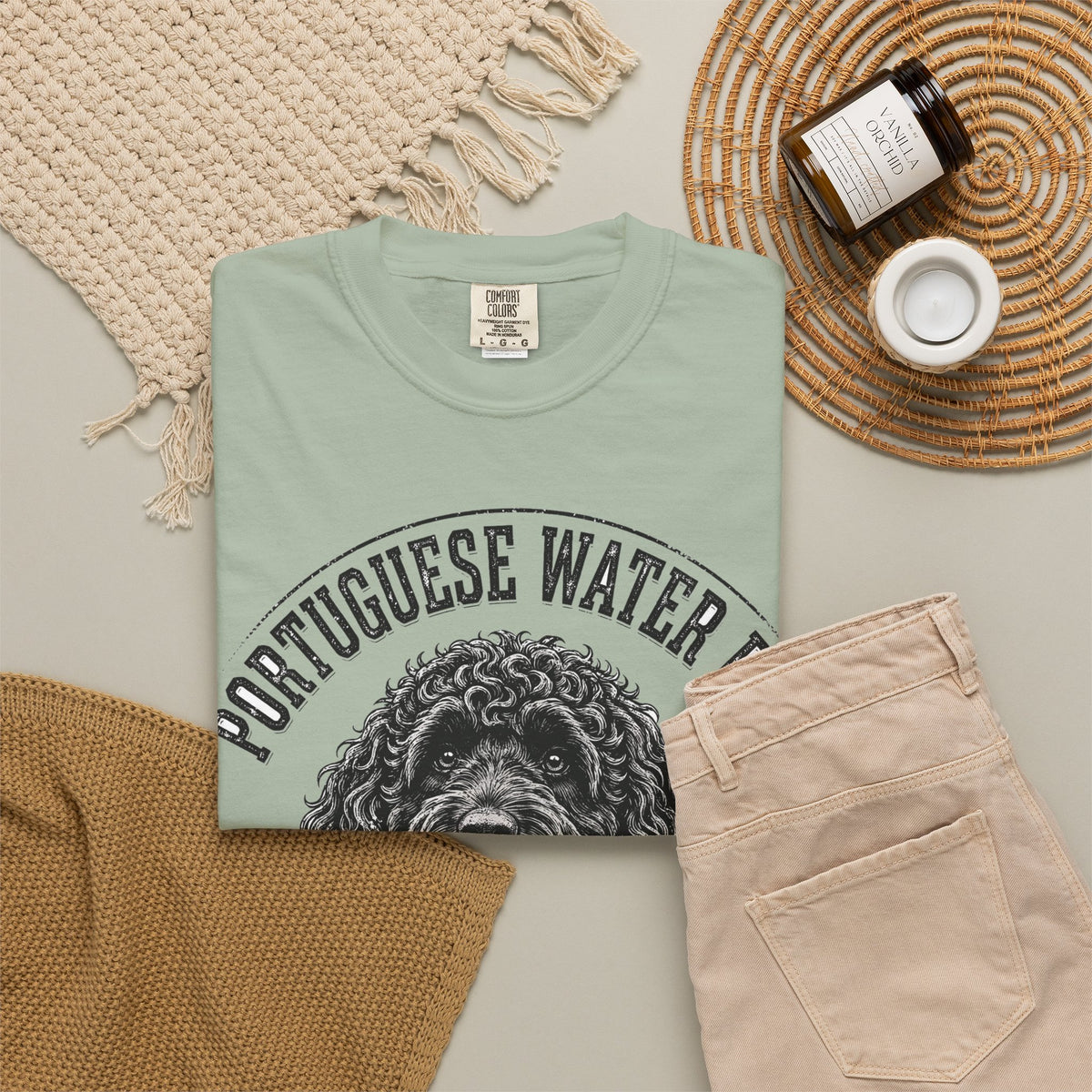 'Splash Squad' Portuguese Water Dog T-Shirt — alternate view