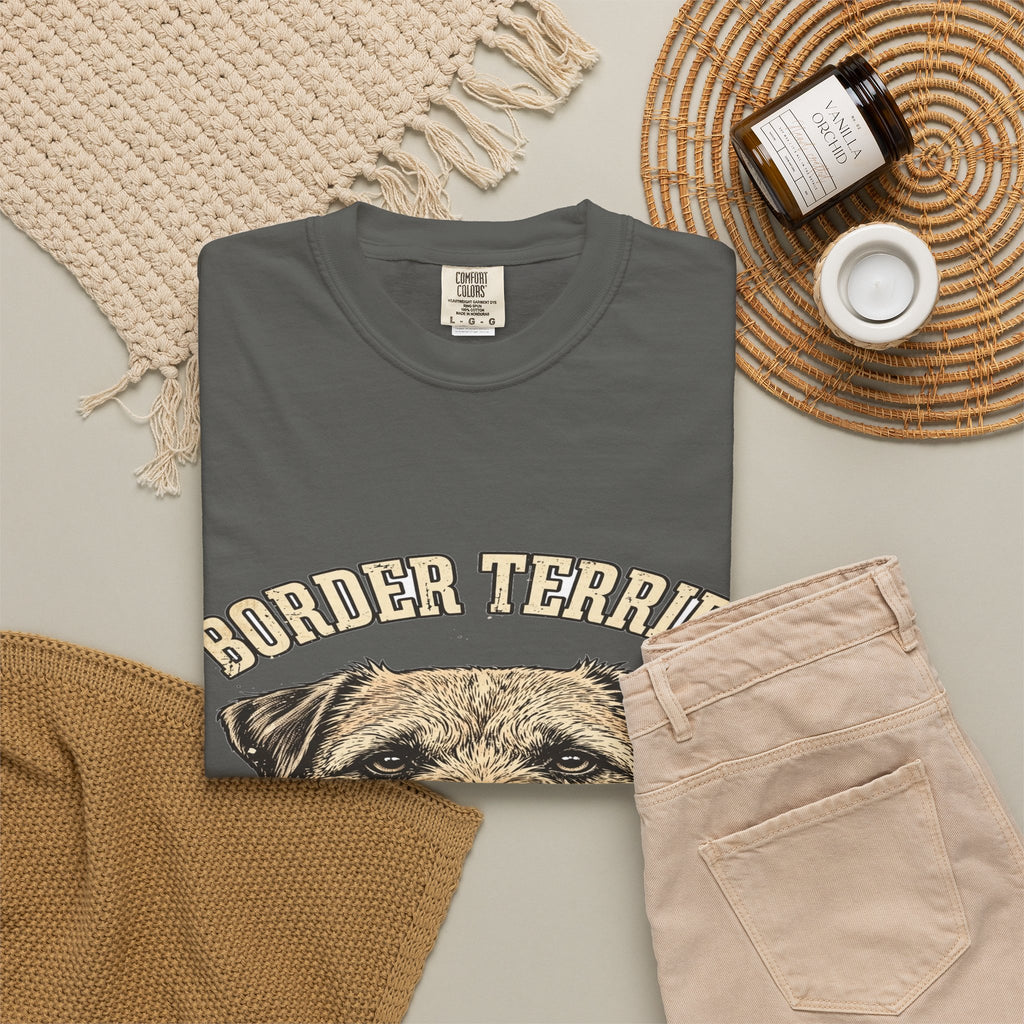 'Scruffy Rebel' Border Terrier T-Shirt — alternate view
