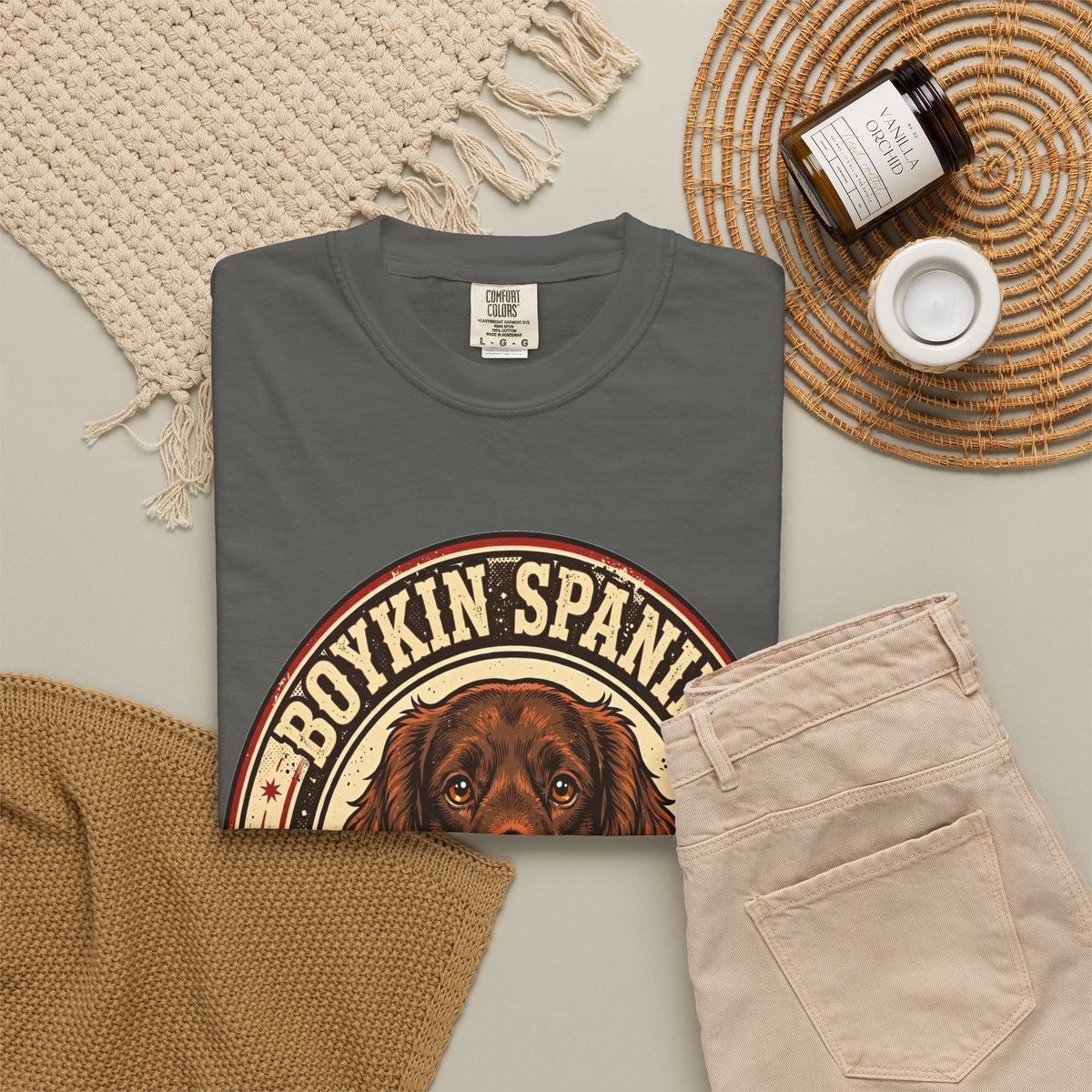 'Floppy & Fabulous' Boykin Spaniel T-Shirt — alternate view