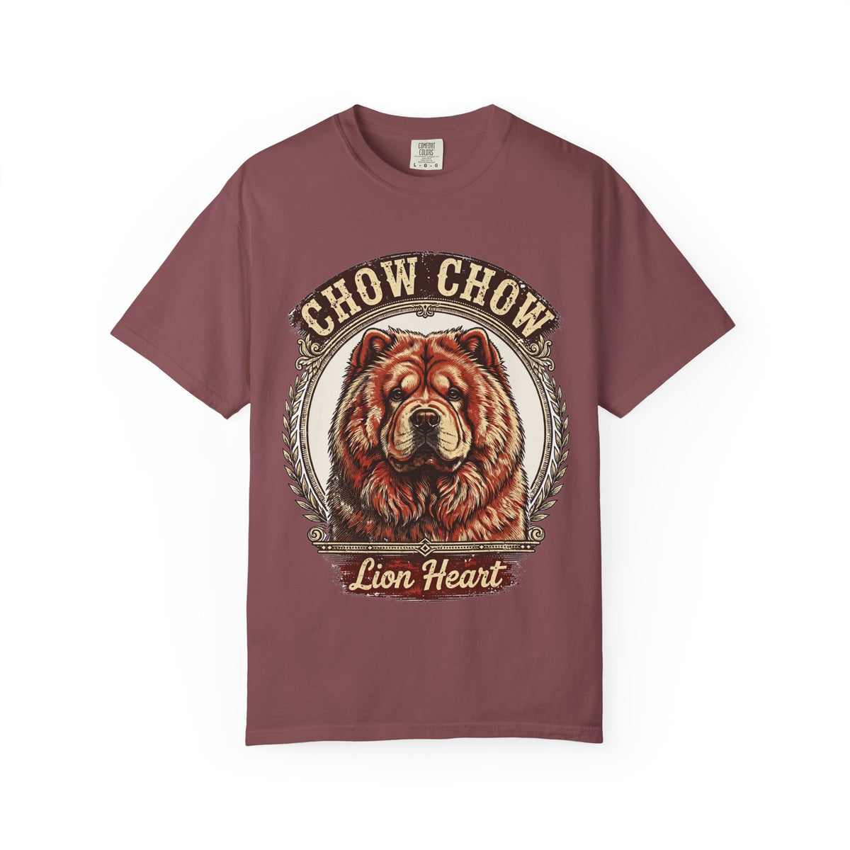 'Lion Heart' Chow Chow T-Shirt — alternate view
