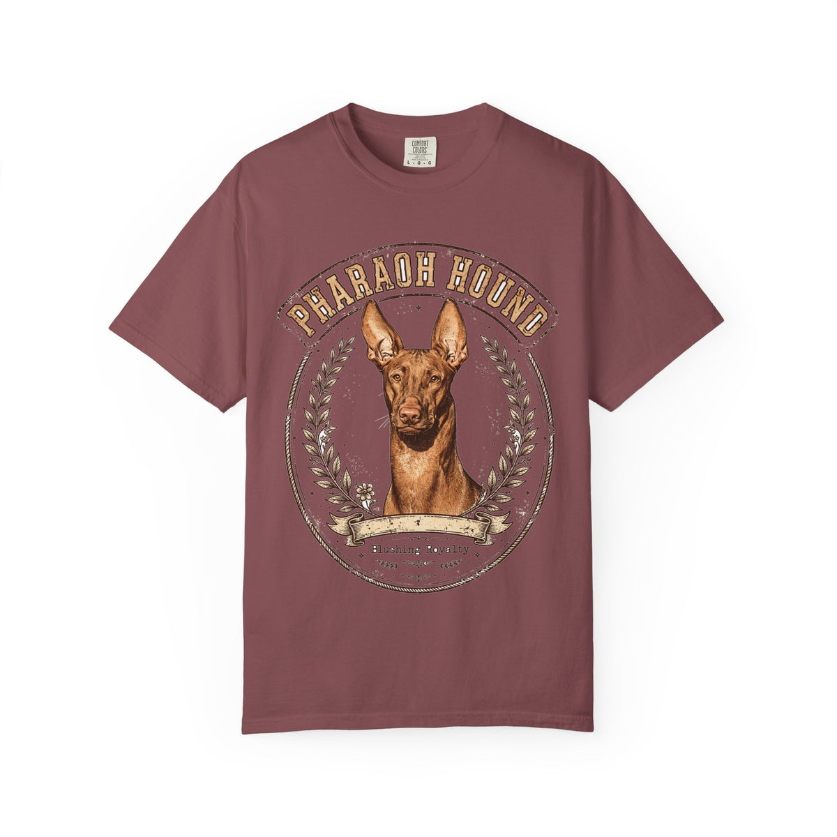 'Blushing Royalty' Pharaoh Hound T-Shirt — alternate view