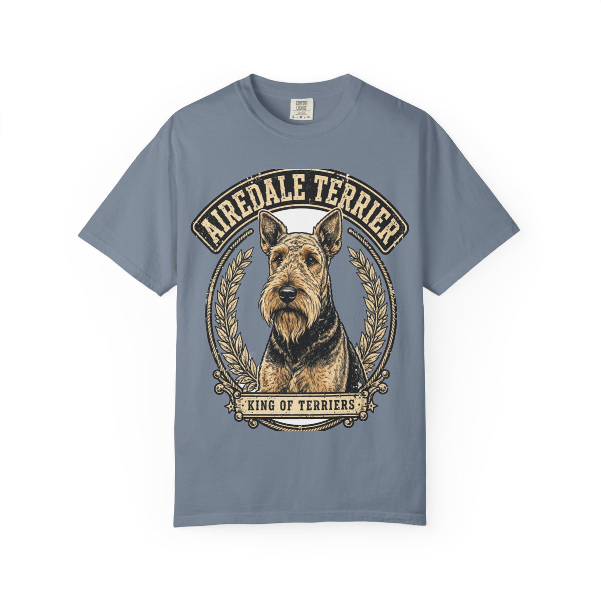 Airedale Terrier King of Terriers Tee