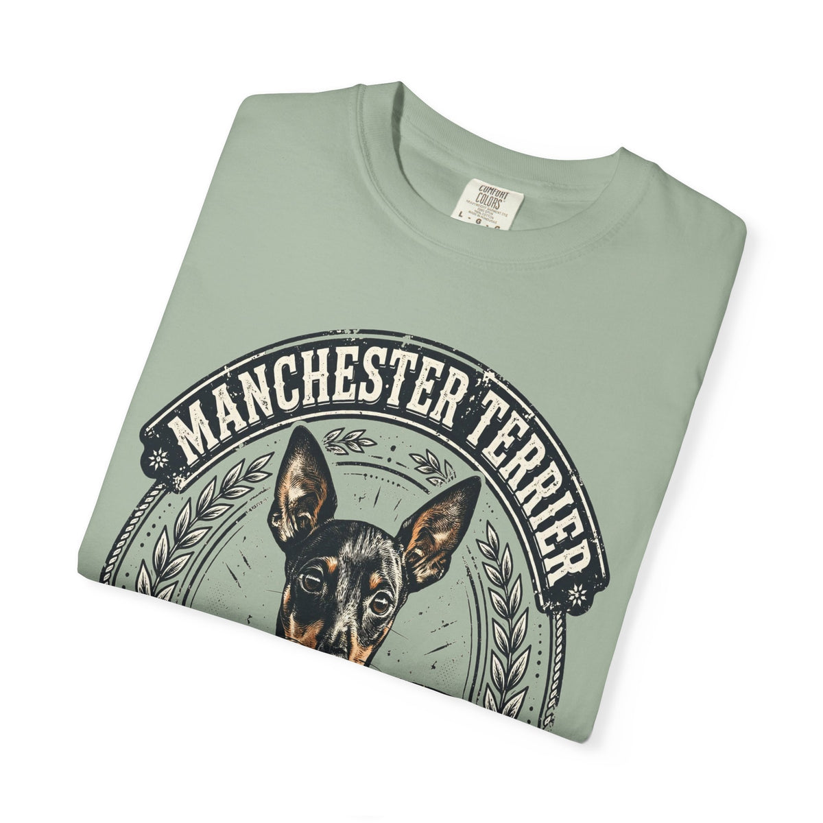 'City Slicker' Manchester Terrier T-Shirt — alternate view