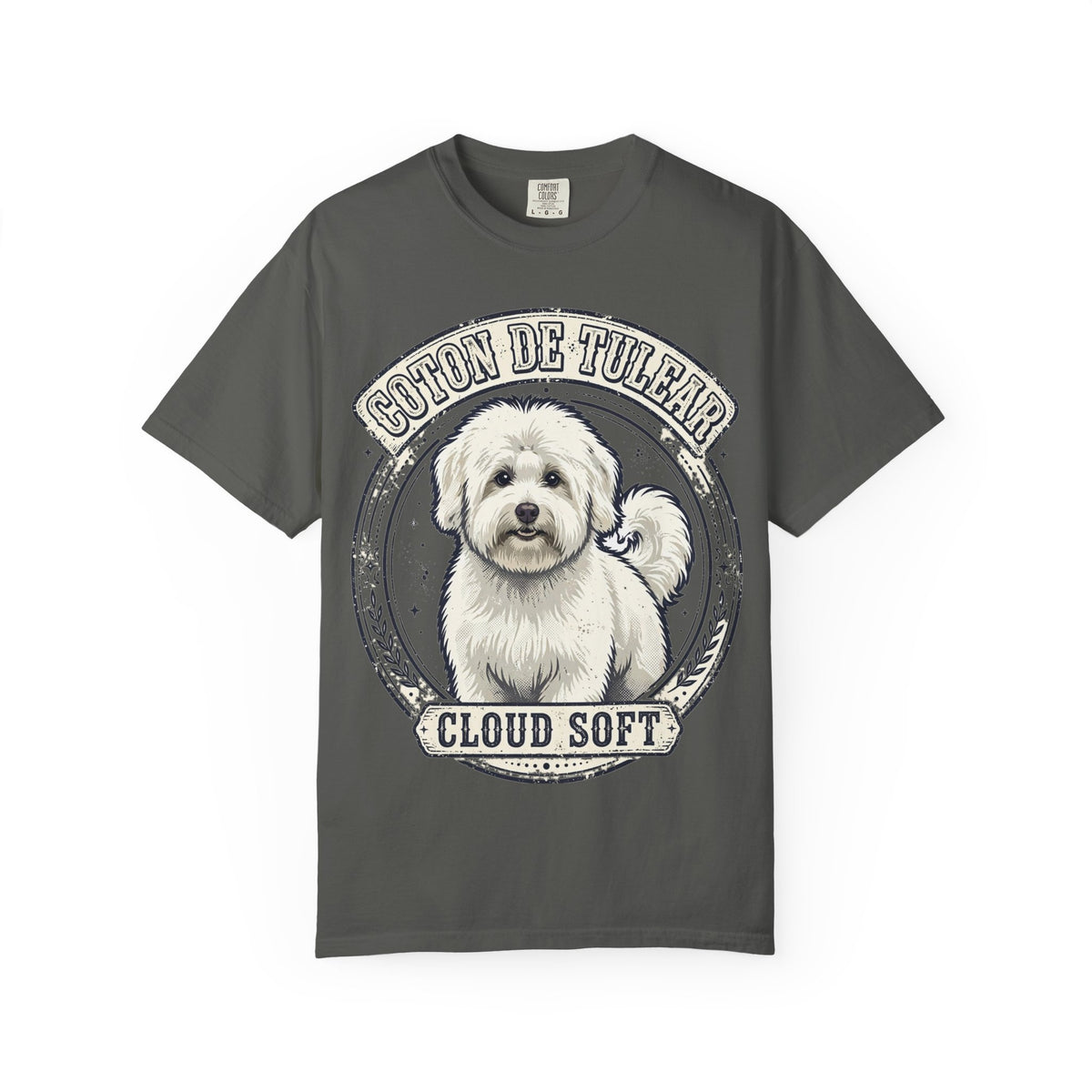 'Cloud Soft' Coton de Tulear T-Shirt — alternate view