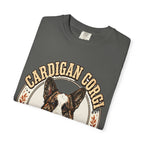 'Corgi Long Low Legend Cardigan' Cardigan Welsh Corgi T-Shirt — alternate view
