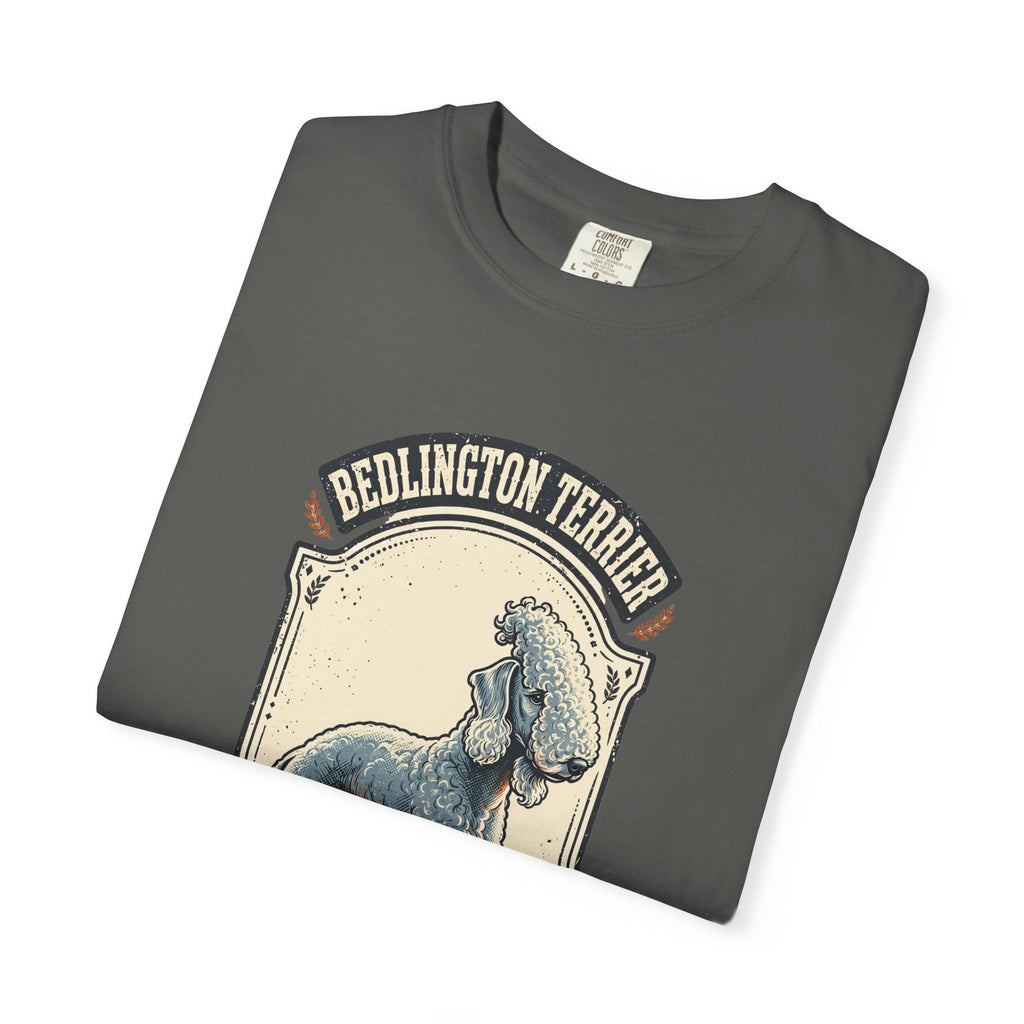 'Woolly Wonder' Bedlington Terrier T-Shirt — alternate view