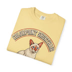 'Point Taken' Colorpoint Shorthair Cat T-Shirt — alternate view