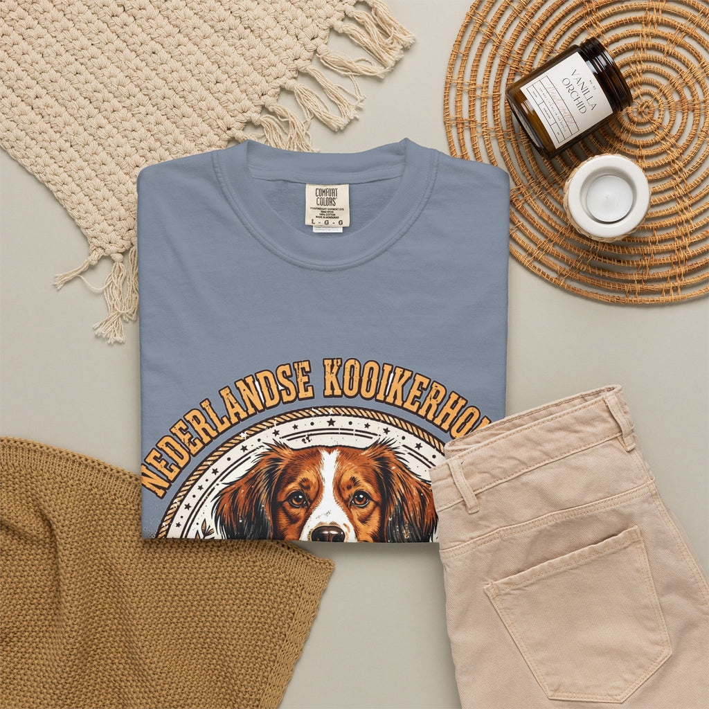 'Earring Game Strong' Nederlandse Kooikerhondje T-Shirt — alternate view