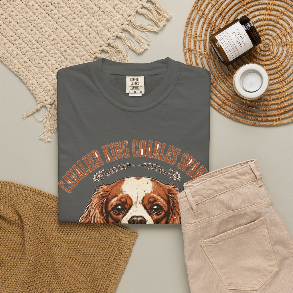 'Cuddlebug' Cavalier King Charles Spaniel T-Shirt — alternate view