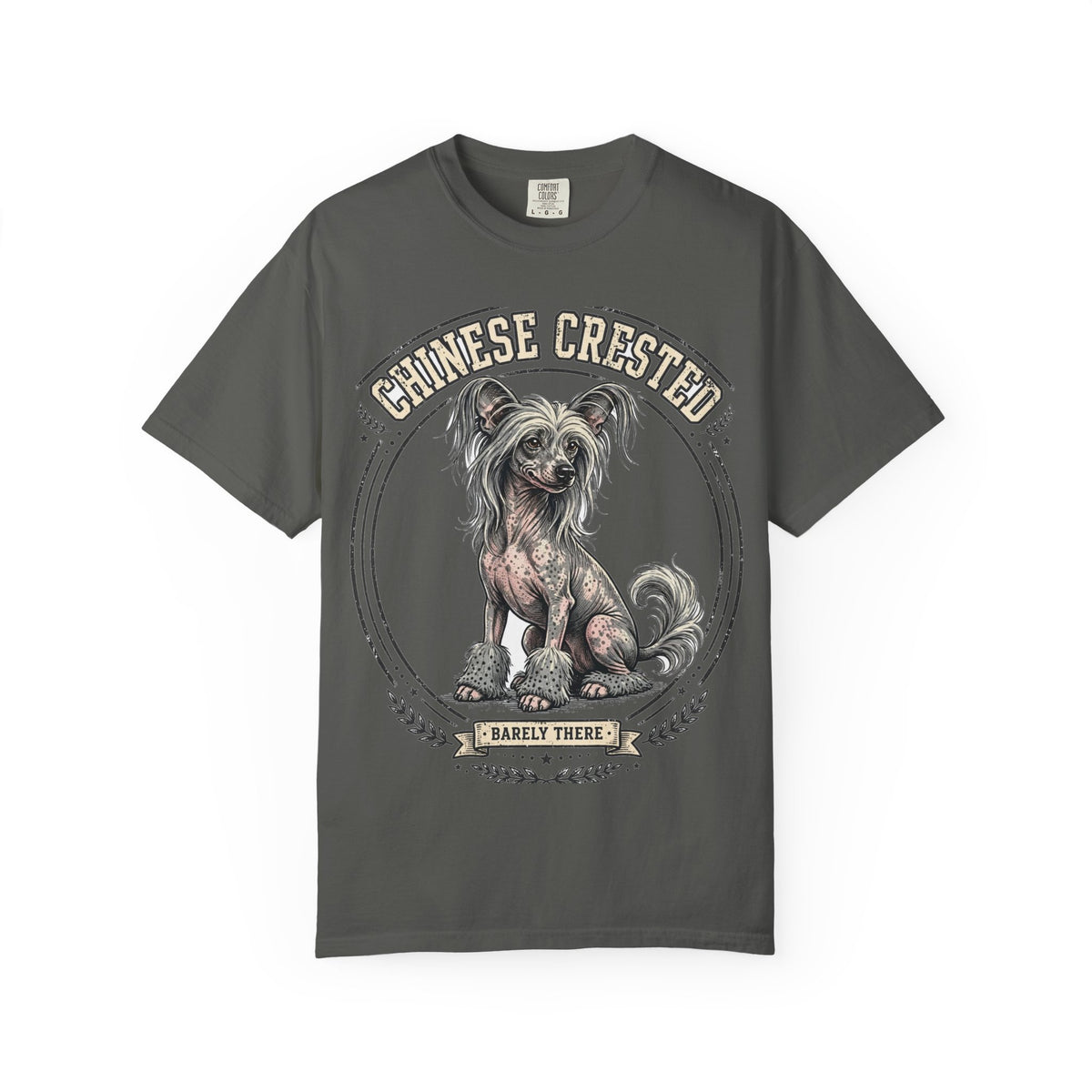 'Barely There' Chinese Crested T-Shirt — alternate view