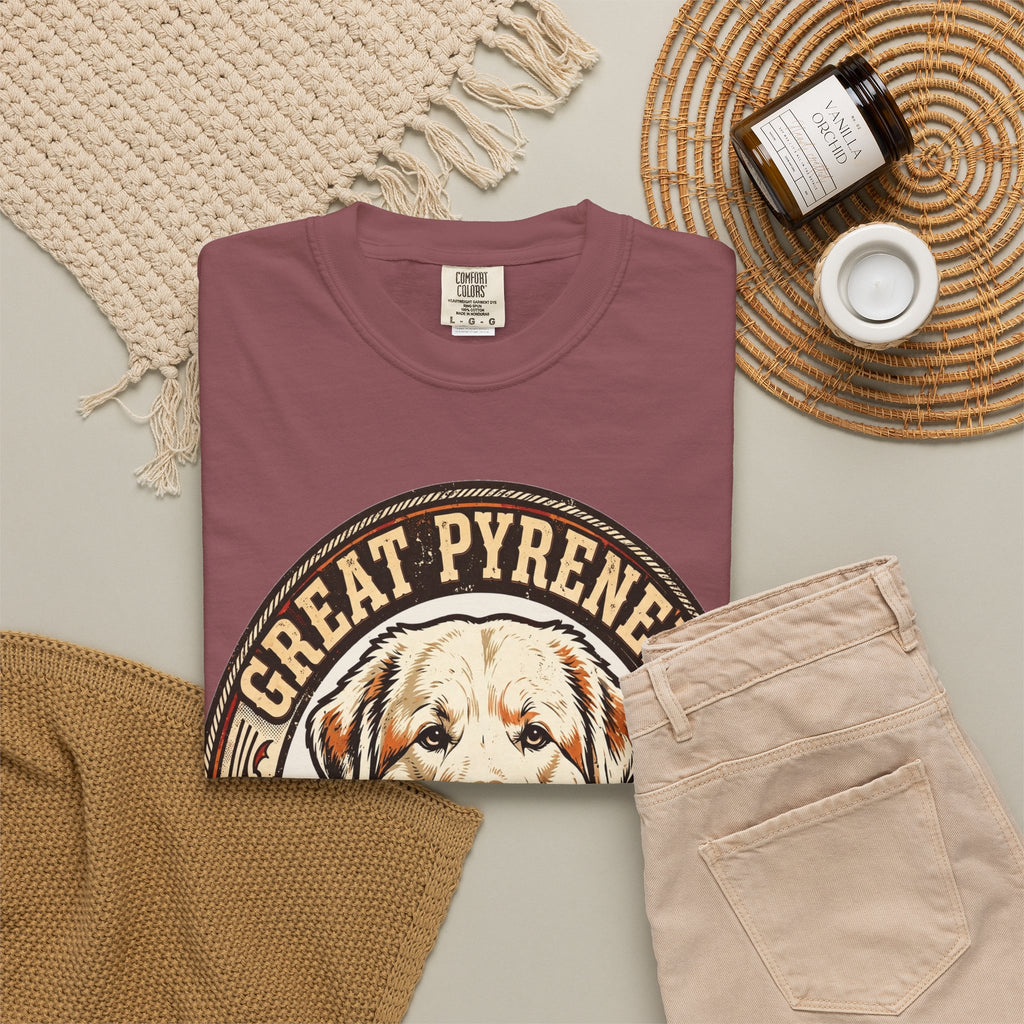 'Fluffy Guardian' Great Pyrenees T-Shirt — alternate view