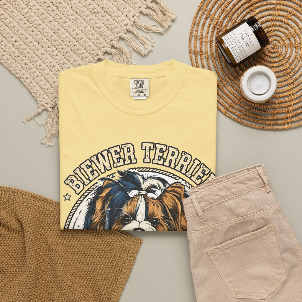 'Tiny Tricolor' Biewer Terrier T-Shirt — alternate view