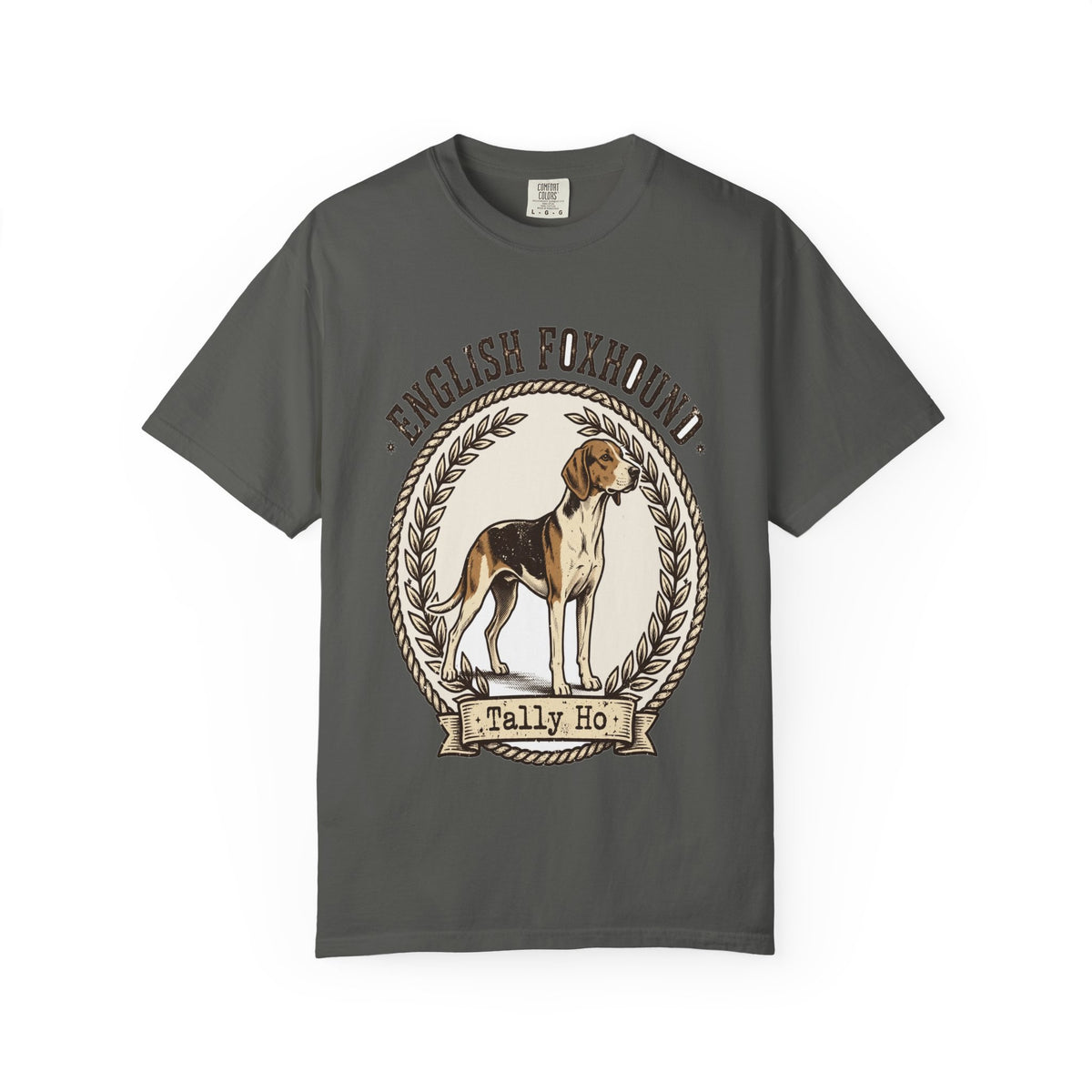 'Tally Ho' English Foxhound T-Shirt — alternate view