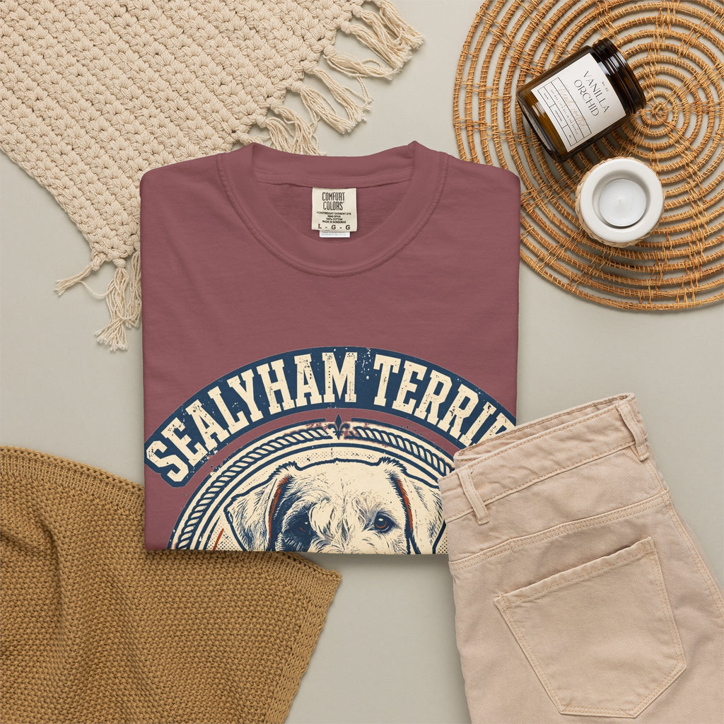 'Grand Opinions' Sealyham Terrier T-Shirt — alternate view