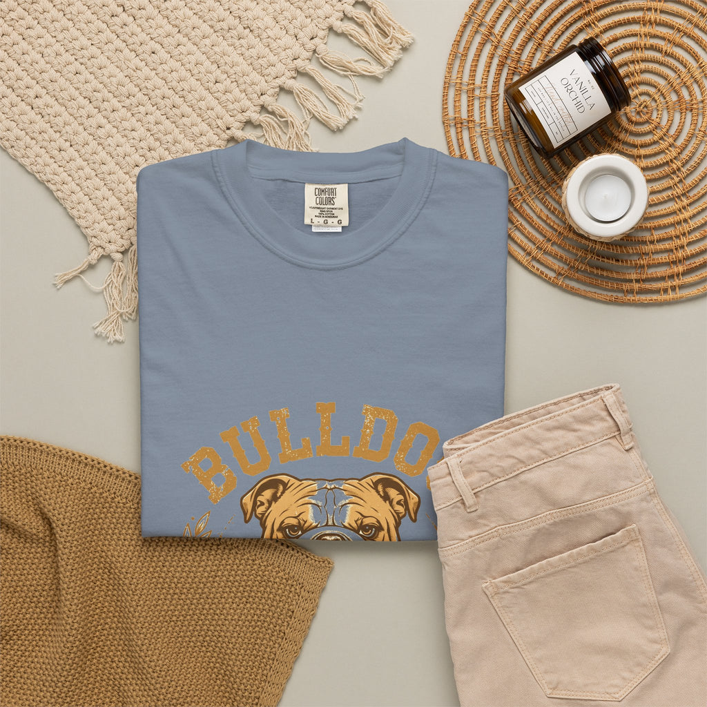'Wrinkle Royalty Bulldog' Bulldog T-Shirt — alternate view