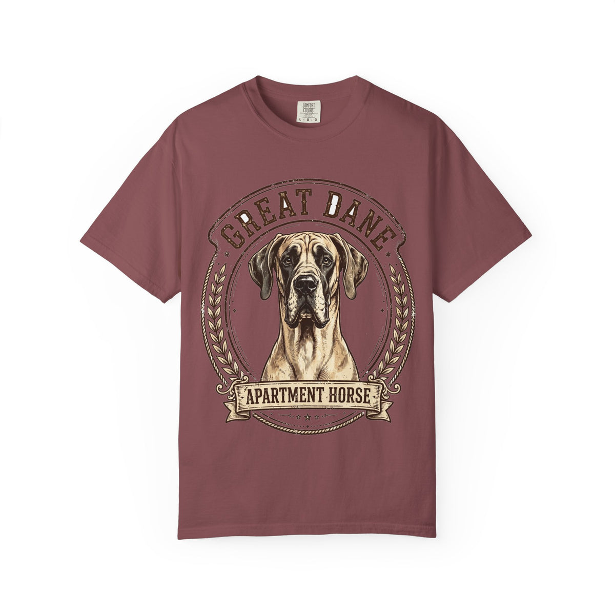 'Apartment Horse' Great Dane T-Shirt — alternate view