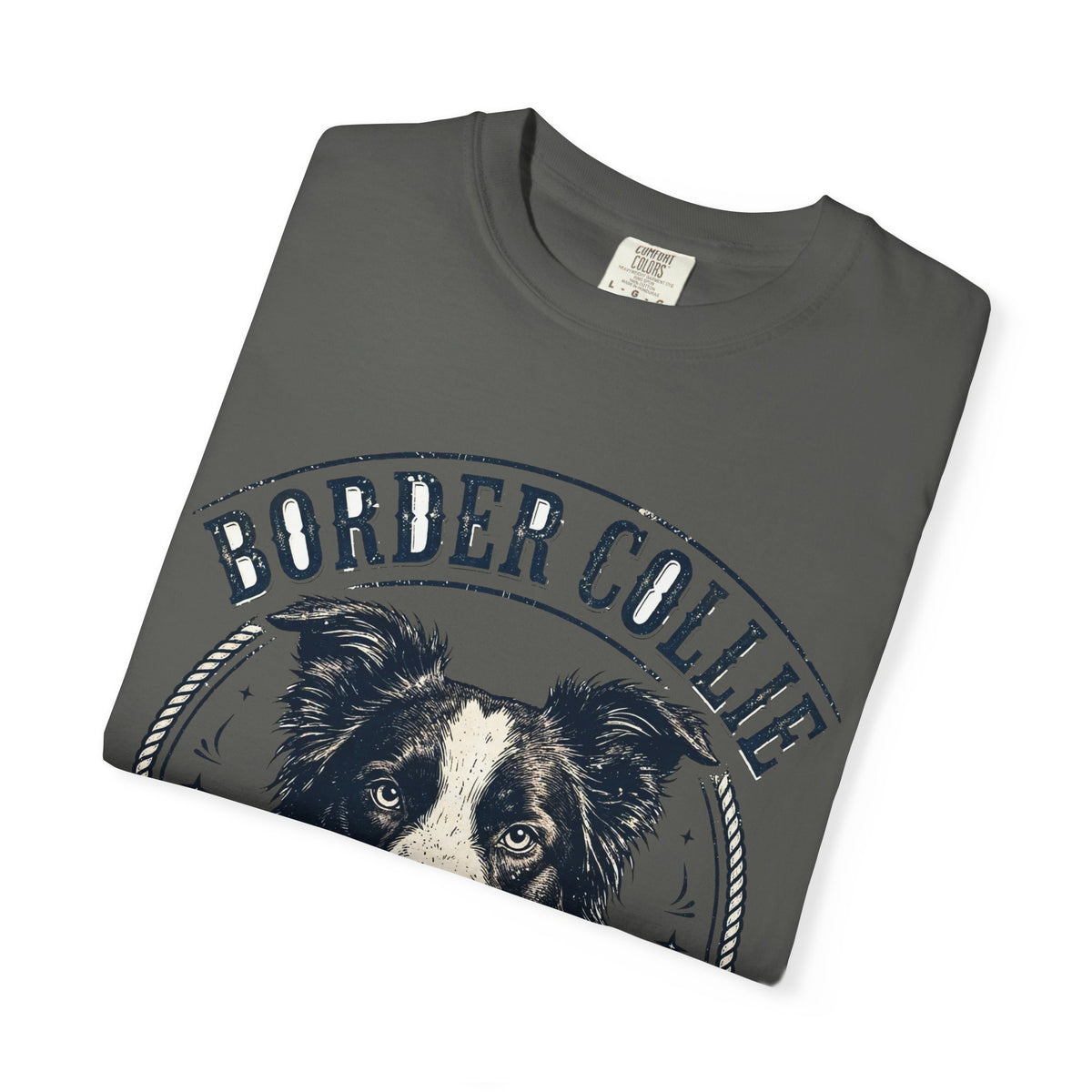 'Herd Mentality' Border Collie T-Shirt — alternate view
