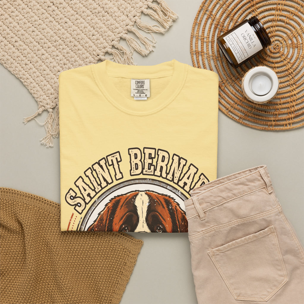 'Rescue Royalty' Saint Bernard T-Shirt — alternate view