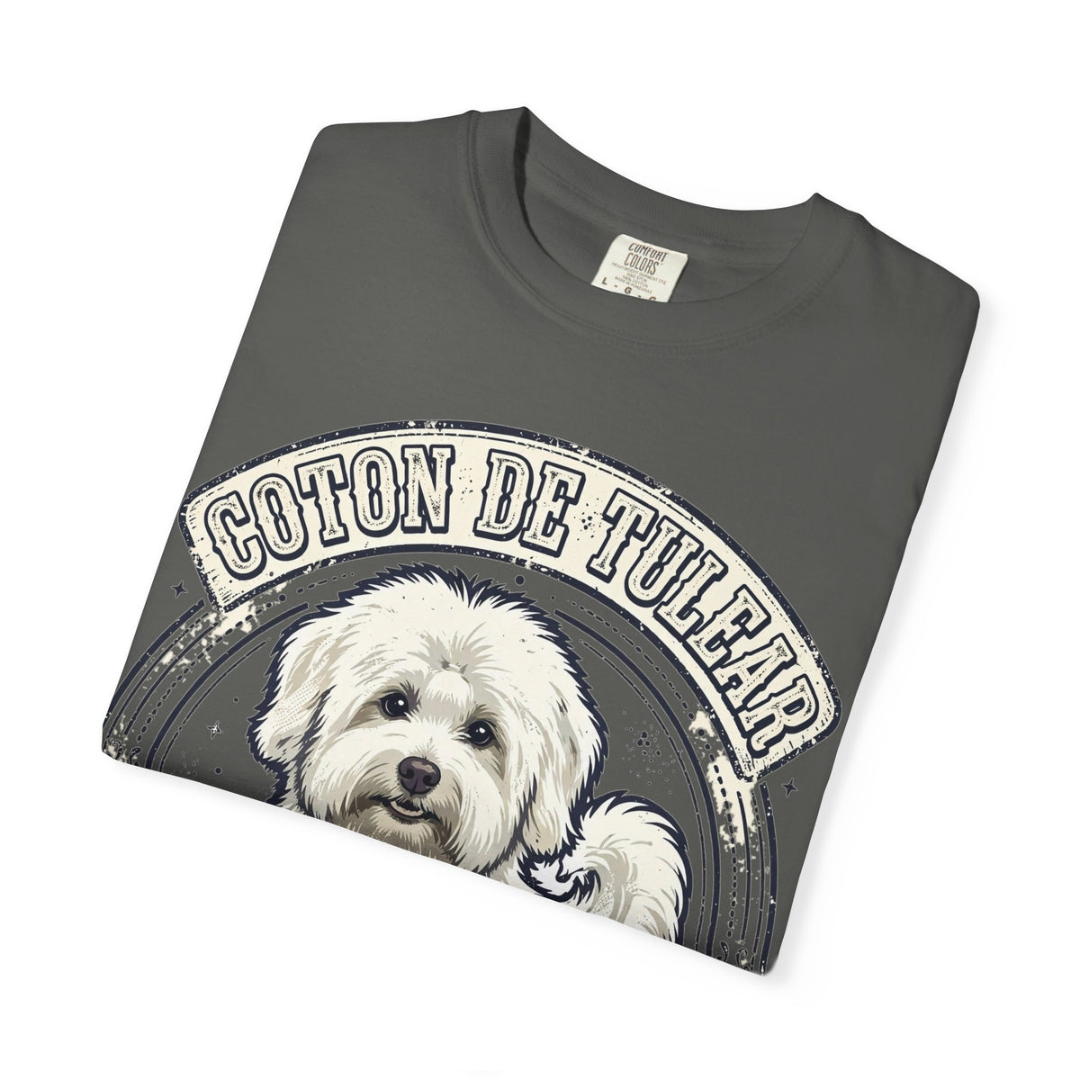 'Cloud Soft' Coton de Tulear T-Shirt — alternate view