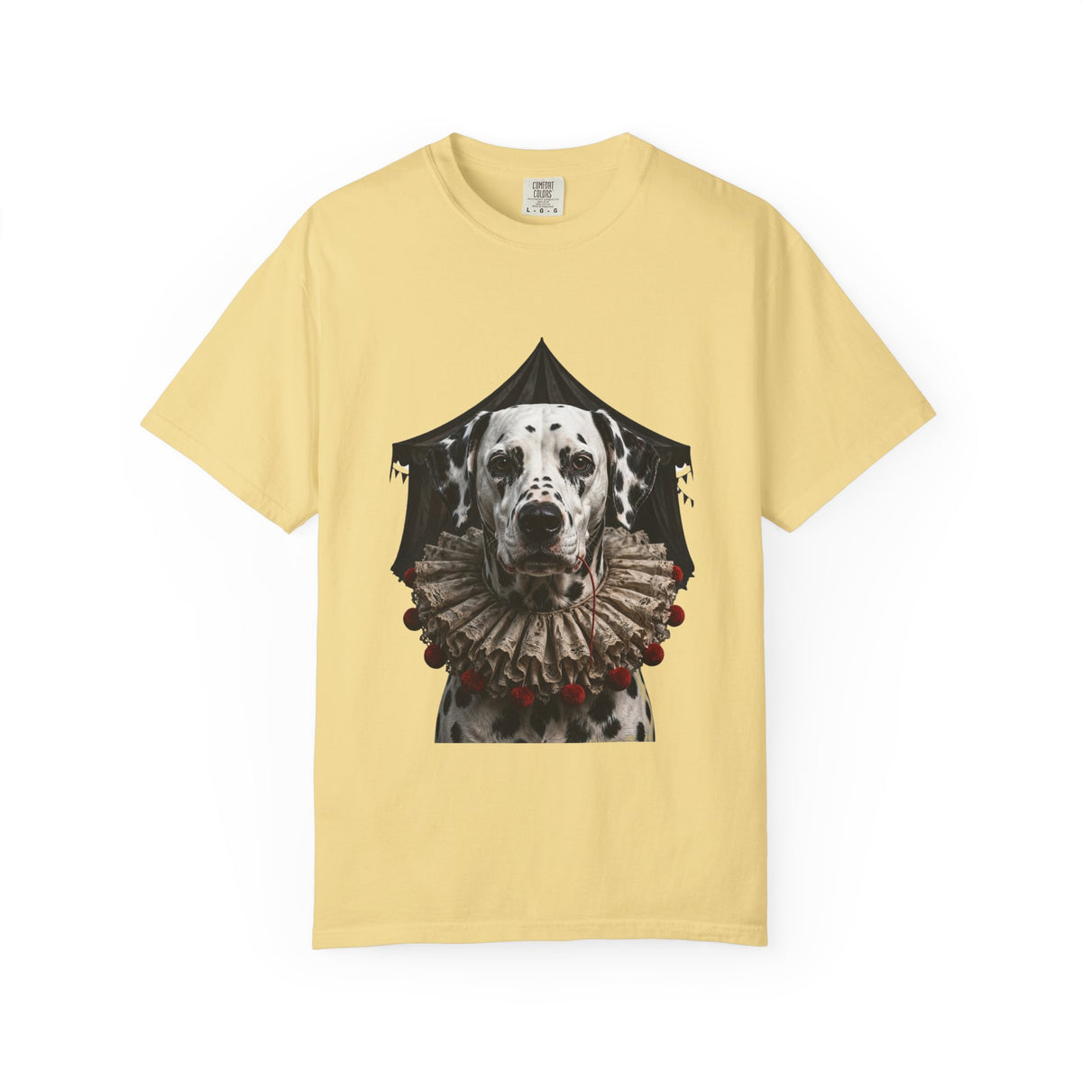 Dalmatian Creepy Clown Halloween Tee