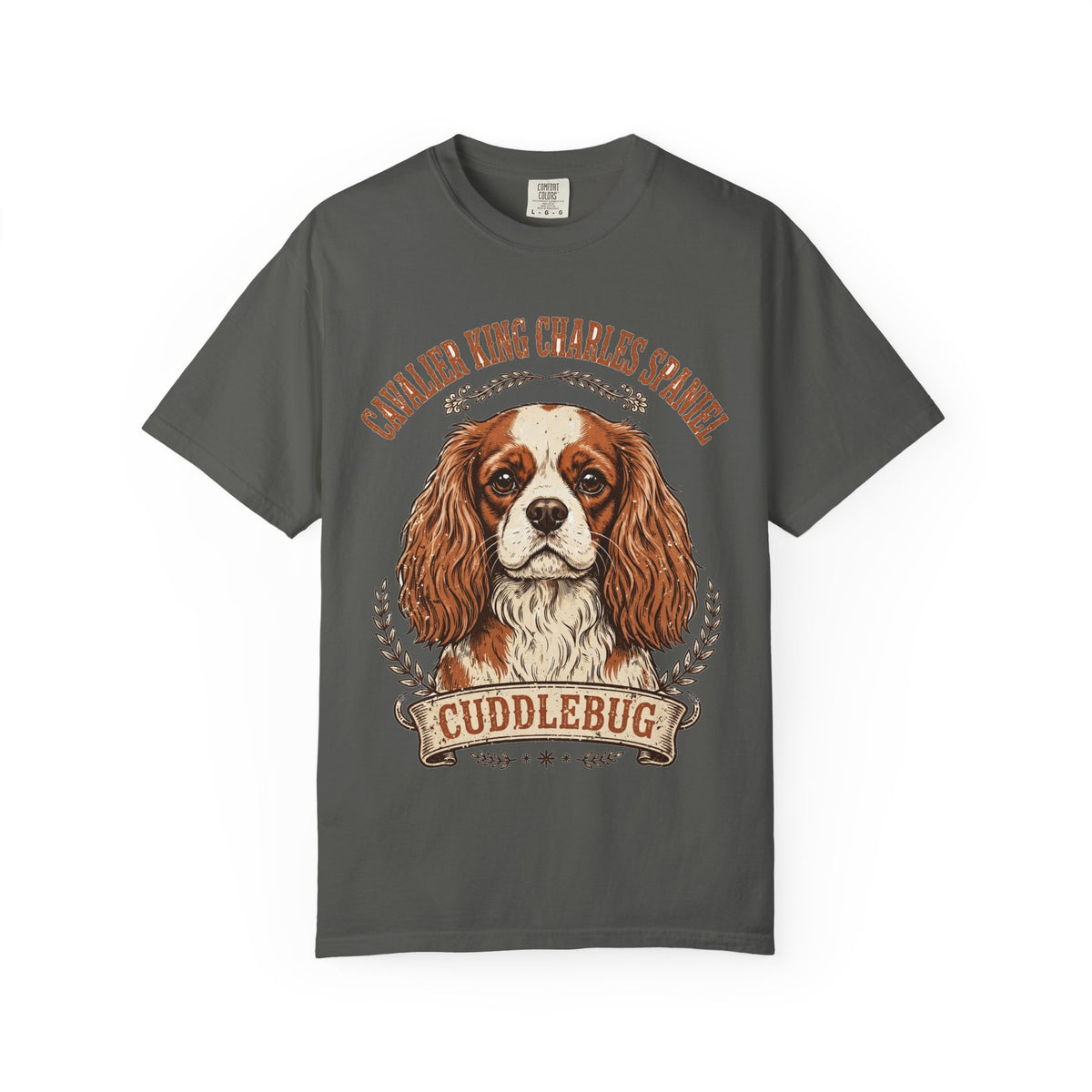 'Cuddlebug' Cavalier King Charles Spaniel T-Shirt — alternate view