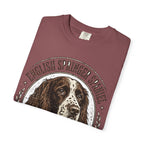 'Spring Loaded' English Springer Spaniel T-Shirt — alternate view