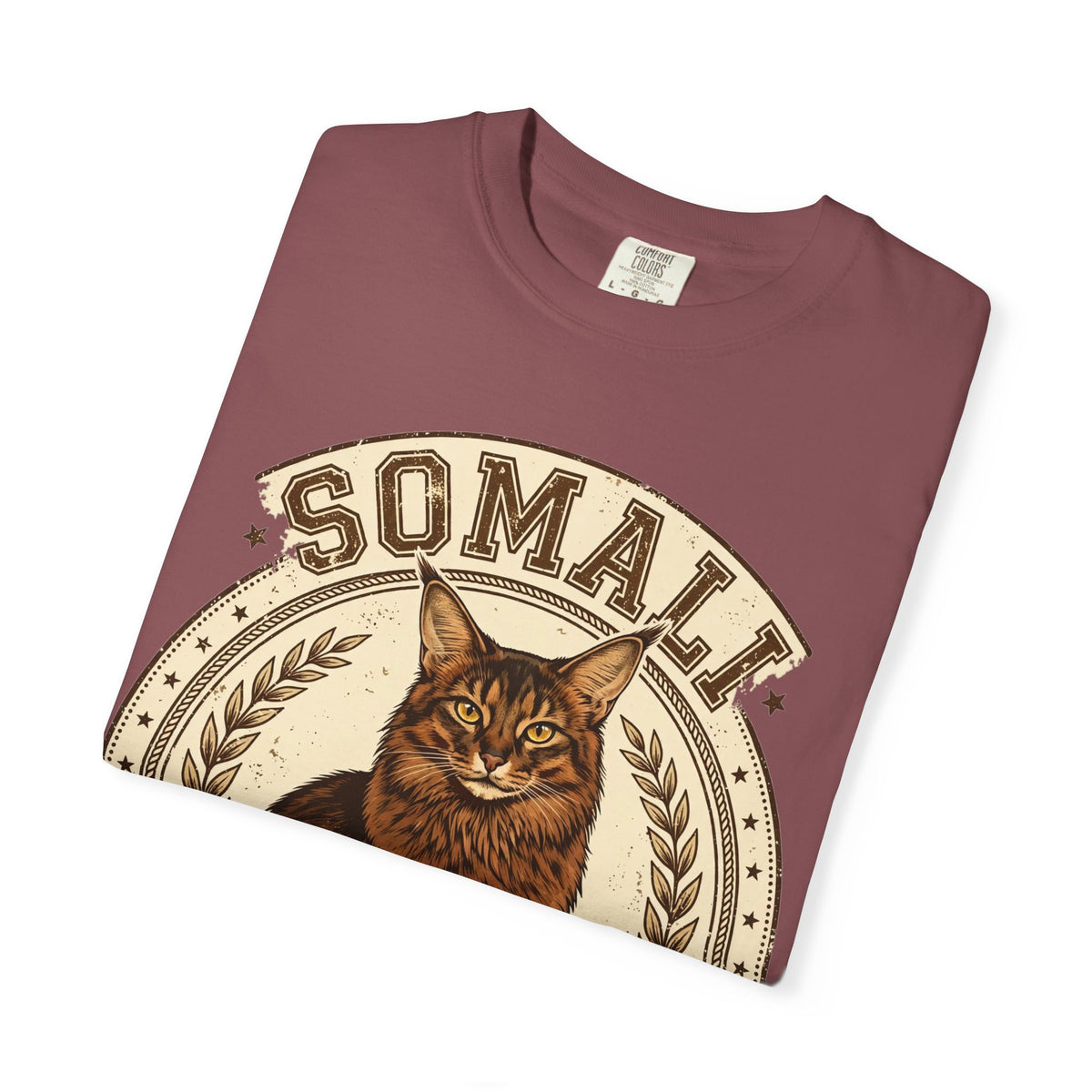 'Little Fox' Somali Cat T-Shirt — alternate view