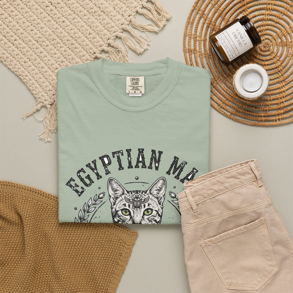 'Spotted Royalty' Egyptian Mau Cat T-Shirt — alternate view
