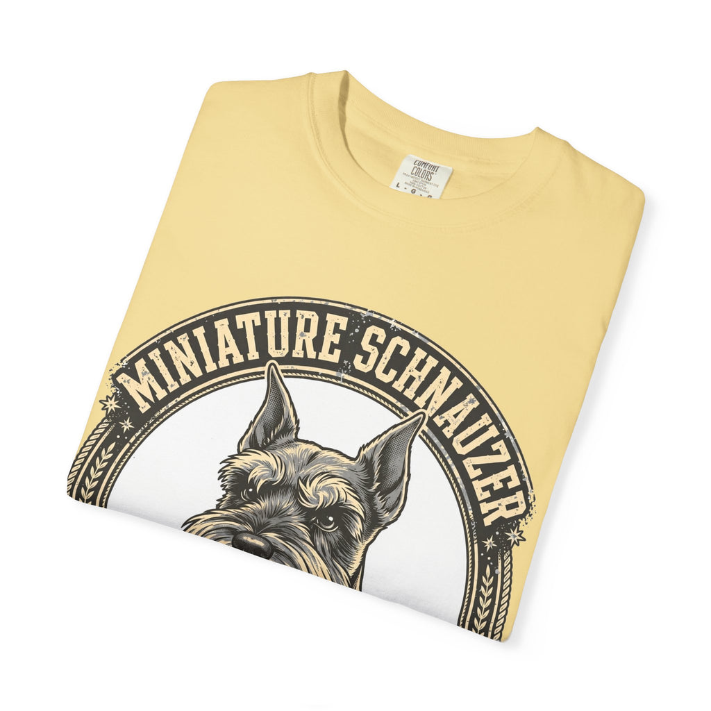 'Bearded Bandit' Miniature Schnauzer T-Shirt — alternate view