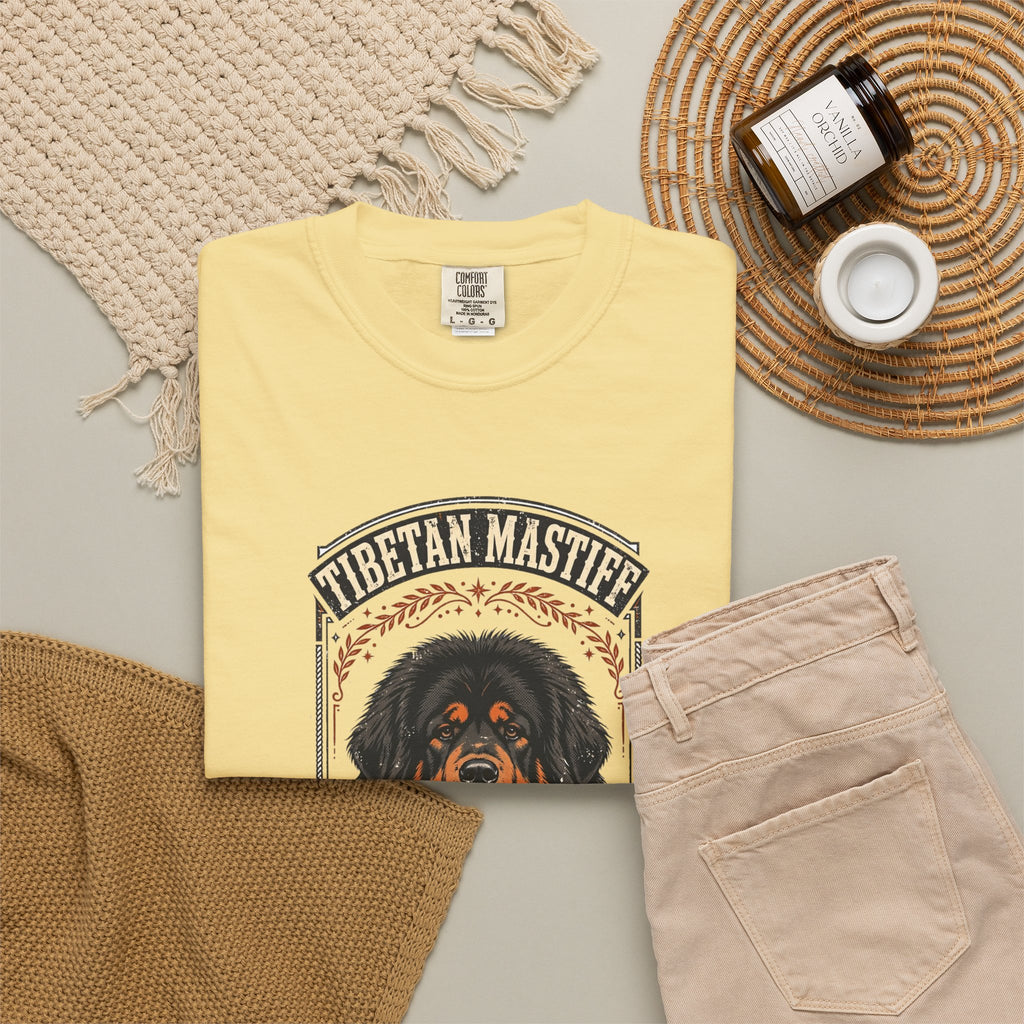 'Mane Attraction' Tibetan Mastiff T-Shirt — alternate view