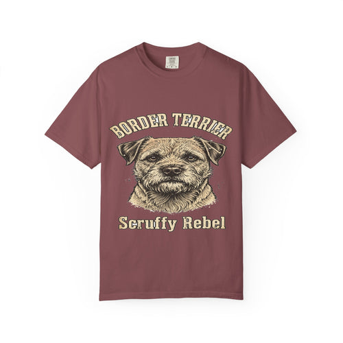 'Scruffy Rebel' Border Terrier T-Shirt — alternate view