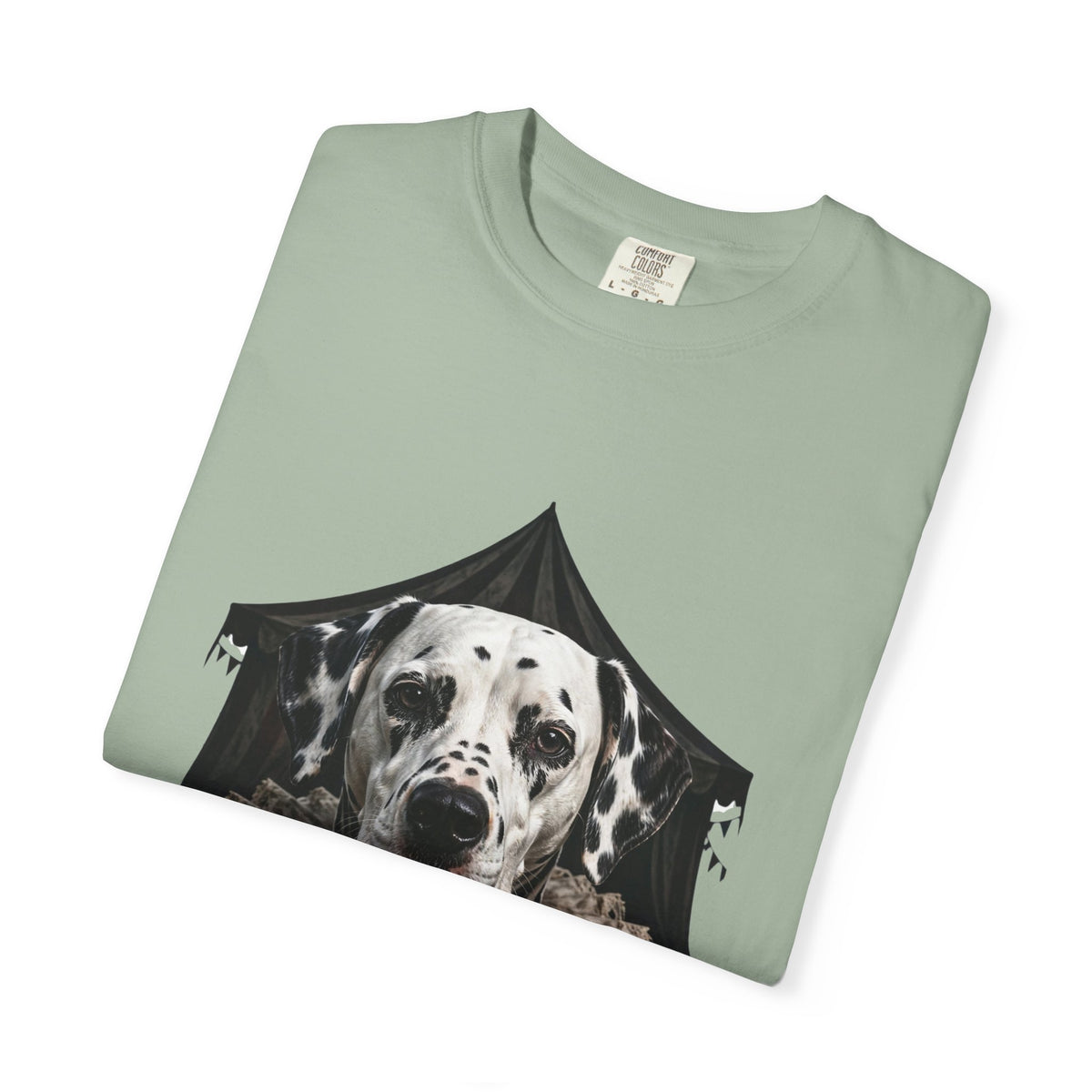 Dalmatian Creepy Clown Halloween Tee