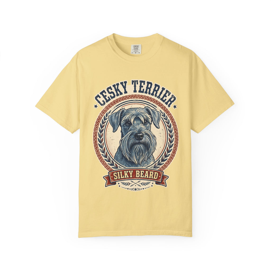 'Silky Beard' Cesky Terrier T-Shirt — alternate view