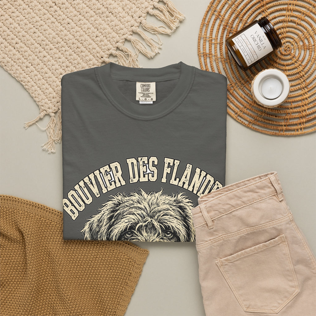 'Flanders Floof' Bouvier des Flandres T-Shirt — alternate view