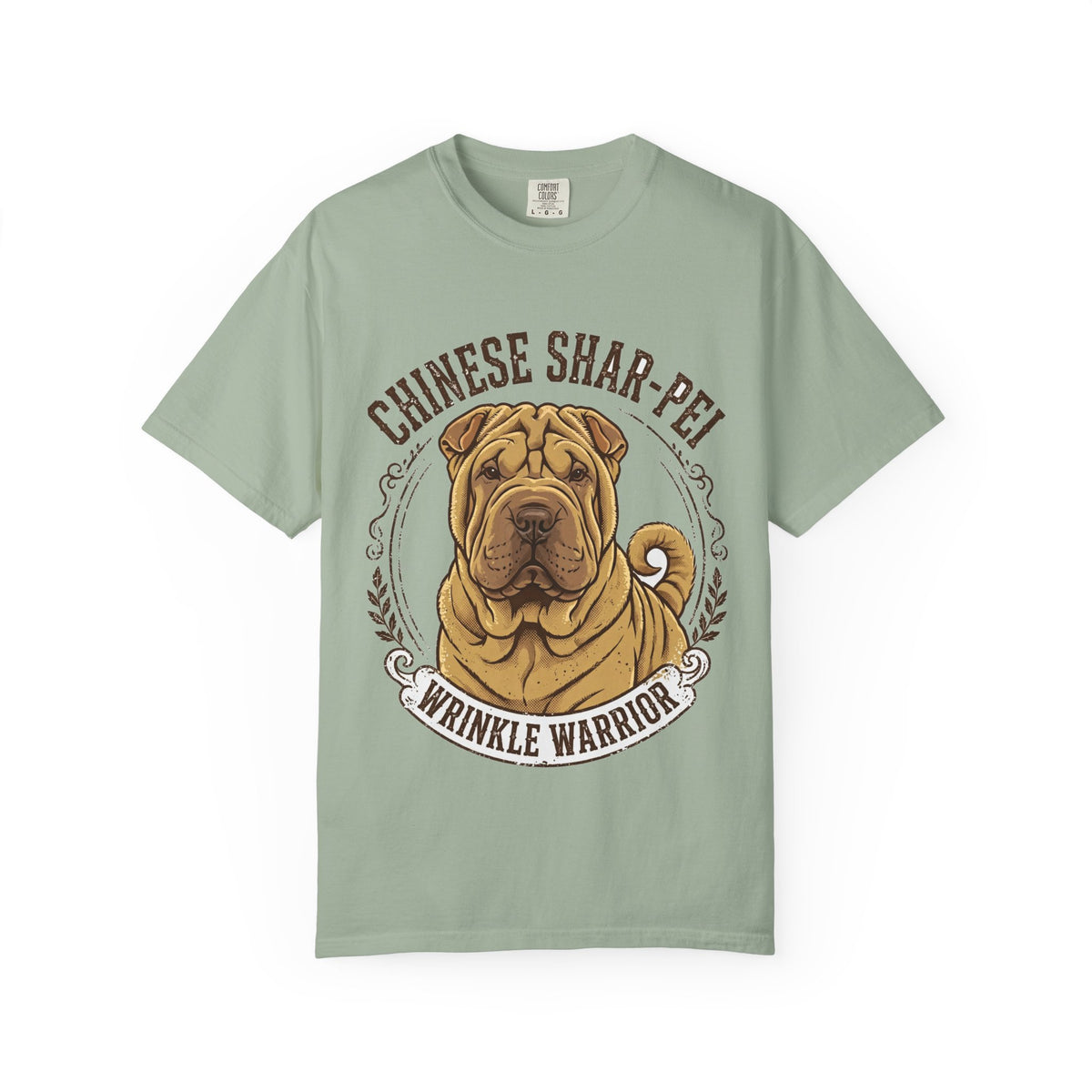 'Wrinkle Warrior' Chinese Shar-Pei T-Shirt — alternate view