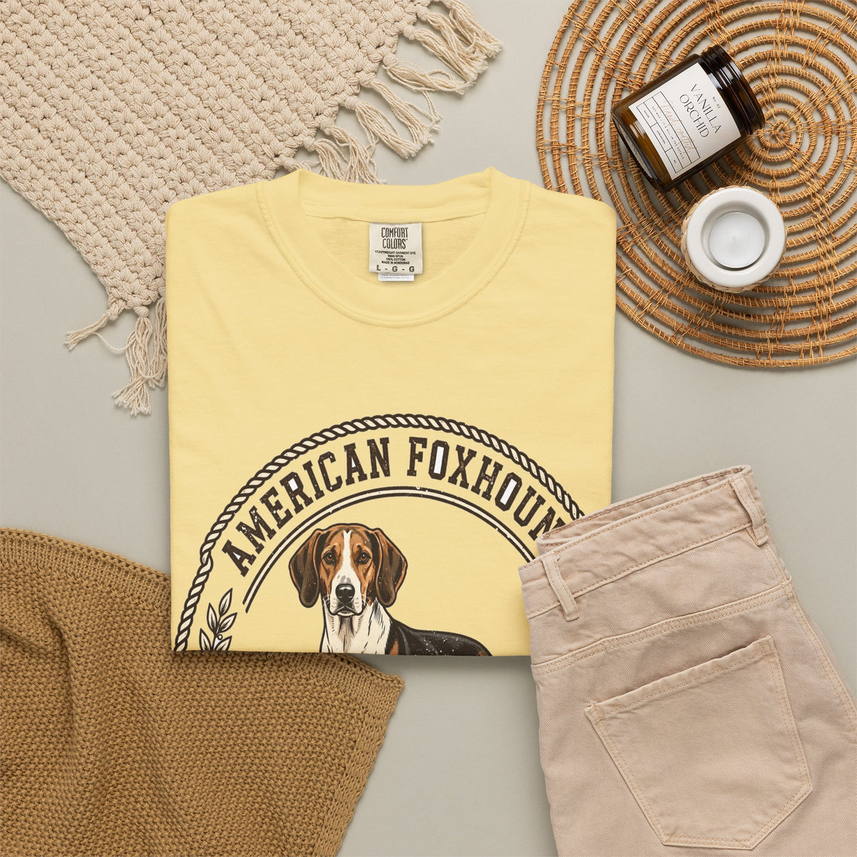 American Foxhound Born To Bay Tee
