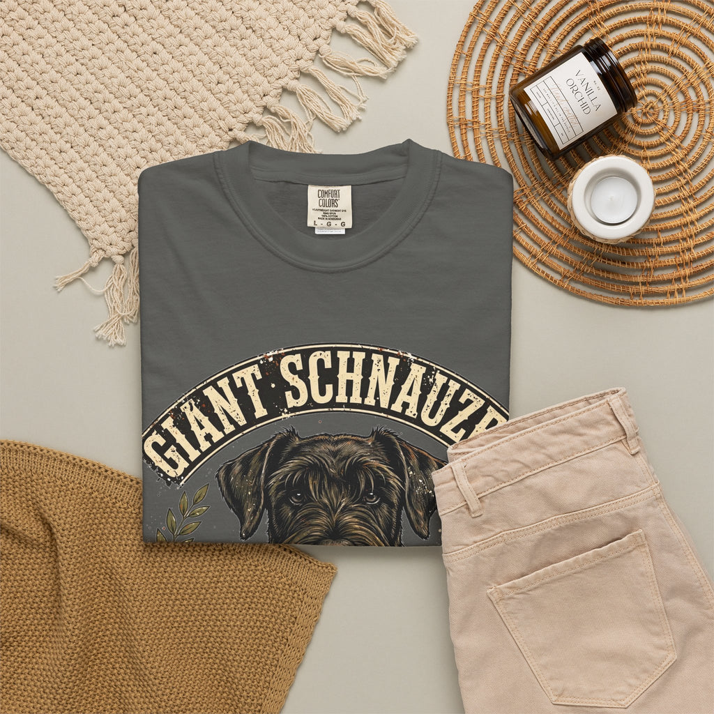'Bearded Protector' Giant Schnauzer T-Shirt — alternate view